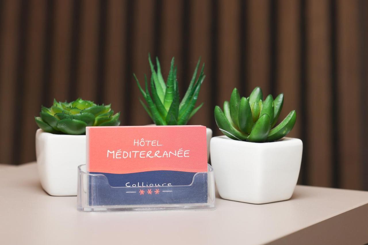 Hotel Mediterranee Collioure Bagian luar foto